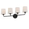 Maxim Lighting Bristol 4-Light Bath Vanity 12094SWBK - alternate 1